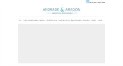 Desktop Screenshot of andradearagon.com
