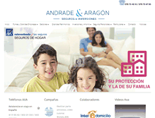 Tablet Screenshot of andradearagon.com
